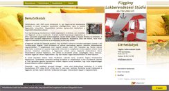Desktop Screenshot of fuggonybolt.hu